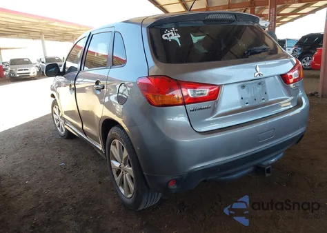 2015 Mitsubishi Outlander Sport Es from USA, damaged, VIN 4A4AP3AU6FE019210